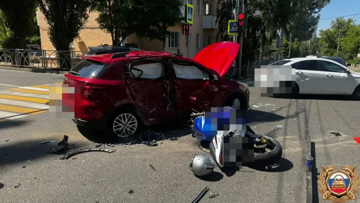 Мотоциклист погиб в аварии на дороге Ставрополя