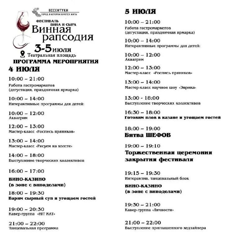 Финал «Винной рапсодии» - сегодня!