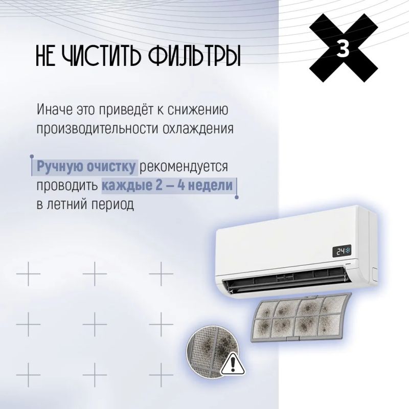 Главные ошибки, сокращающие работу кондиционера Главные ошибки, сокращающие работу кондиционера