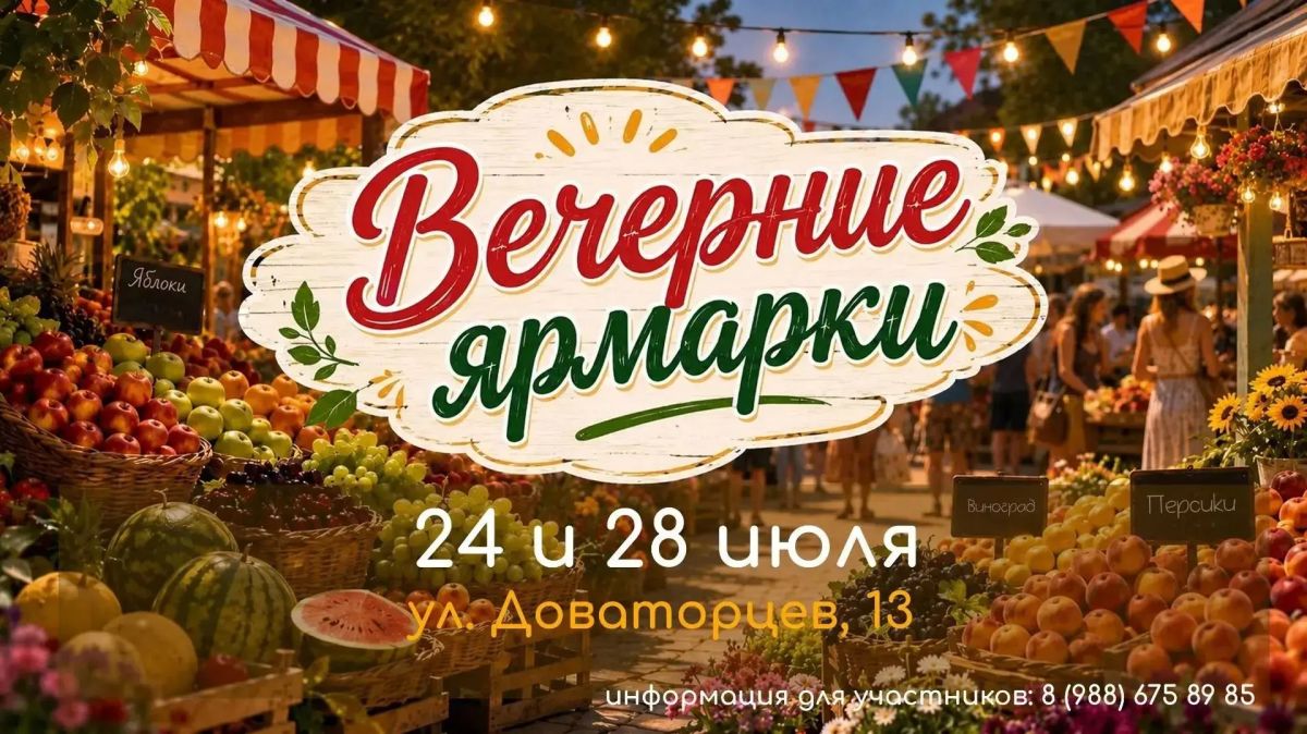 Ярмарки выходного дня «Покупай ставропольское!» приглашают жителей и гостей Ставрополя за выгодными покупками 25 и 26 июля Ярмарки выходного дня «Покупай ставропольское!» приглашают жителей и гостей Ставрополя за выгодными покупками 25 и 26 июля