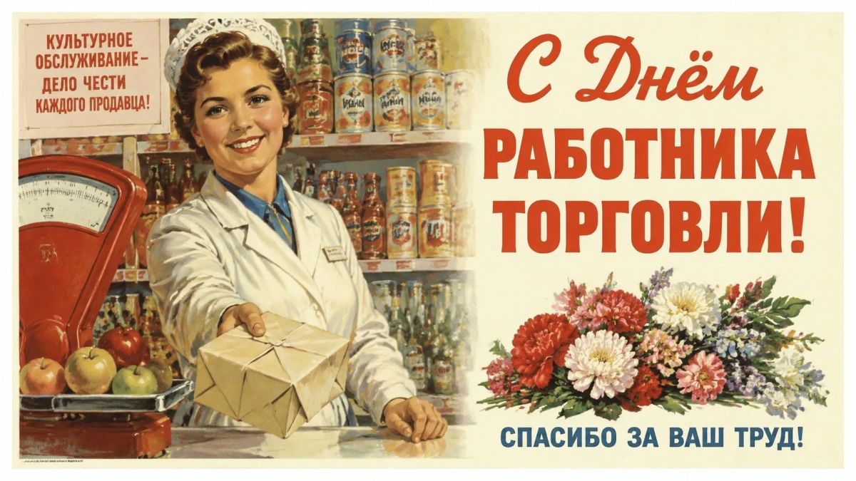 С Днём работника торговли!
