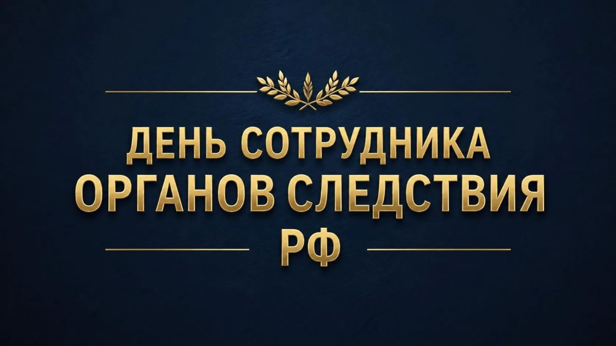 С Днём сотрудника органов следствия РФ!
