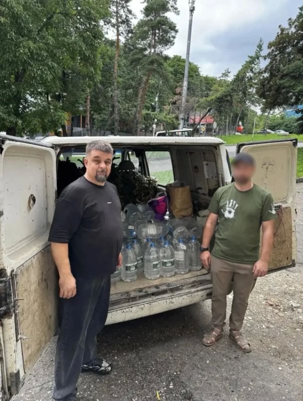 Гуманитарный груз отправили на передовую из Кисловодска