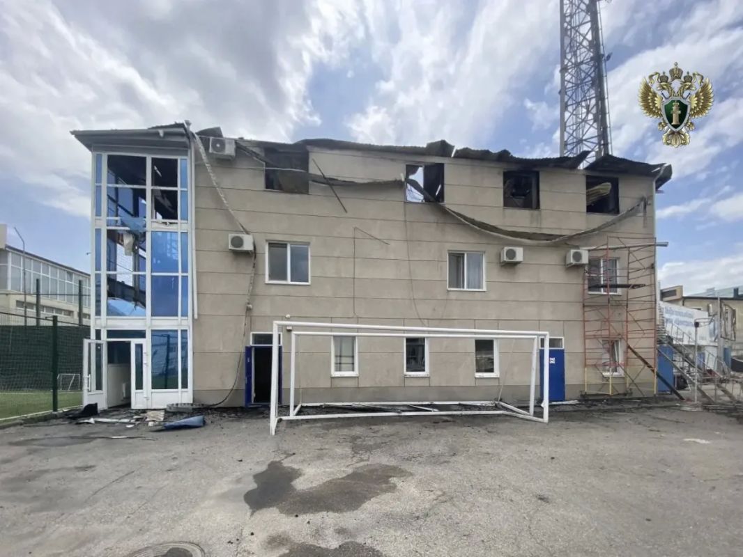 Прокуратура края организовала проверку по факту пожара на базе футбольного клуба «Машук-КМВ» в Пятигорске