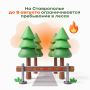 Ограничения на пребывание в лесах продлены на Ставрополье
