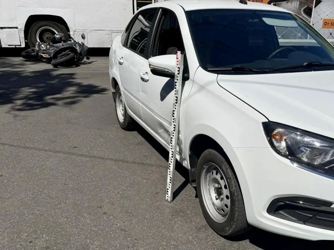 Мотоциклистка пострадала в ДТП на юге Ставрополя
