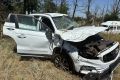 В Благодарненском округе в результате столкновения двух легковых автомобилей пострадали двое человек