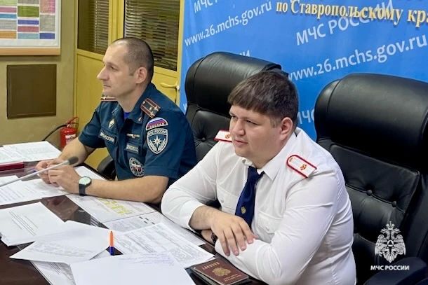 Сотрудники МЧС России и ВДПО обсудили реализацию плана взаимодействия на Ставрополье