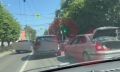 Авария на пересечении улиц Артёма/Ленина в Ставрополе