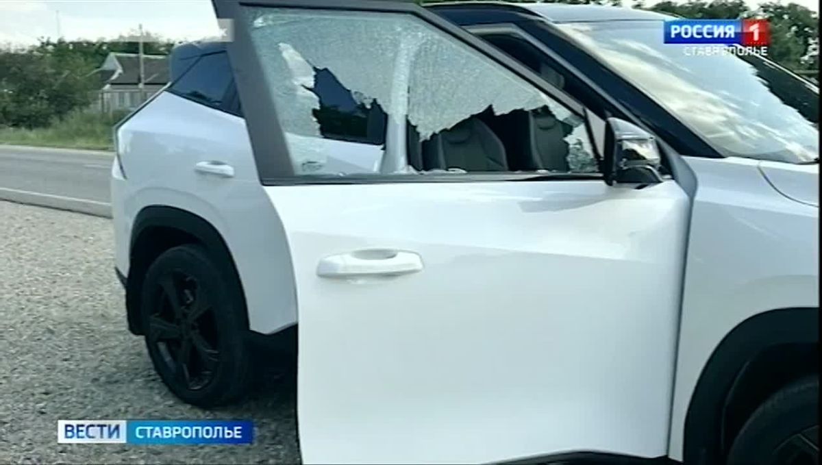 Александровском округе Ставрополья пьяный пенсионер стрелял из револьвера по машине