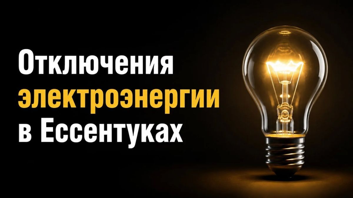 13 августа 2026 года в Ессентуках пройдут ремонтные работы - часть улиц останется без электроснабжения