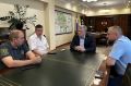 Дмитрий Ворошилов: Сегодня провел рабочее совещание с казачьим полковником Владимиром Савченко и атаманом Пятигорского районного казачьего общества Александром Смолиным
