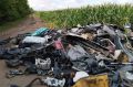 В Самарской области обнаружили крупную свалку автозапчастей