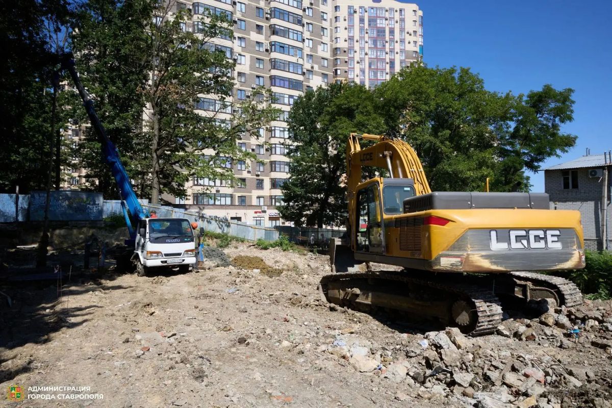 В Ставрополе реконструируют здание бани на переулке Крупской В Ставрополе реконструируют здание бани на переулке Крупской