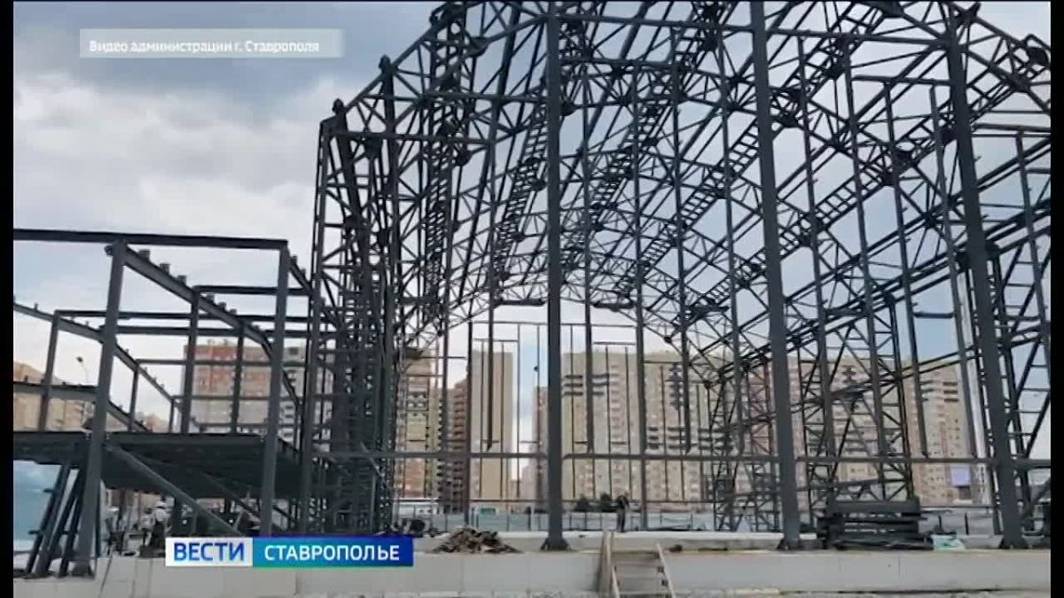 Строительство бассейна в юго-западном районе Ставрополя завершат до конца года