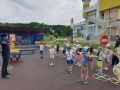Сотрудники группы по делам несовершеннолетних Ставропольского линейного отдела МВД России на транспорте организовали и провели акцию «Зарядка со стражем порядка»