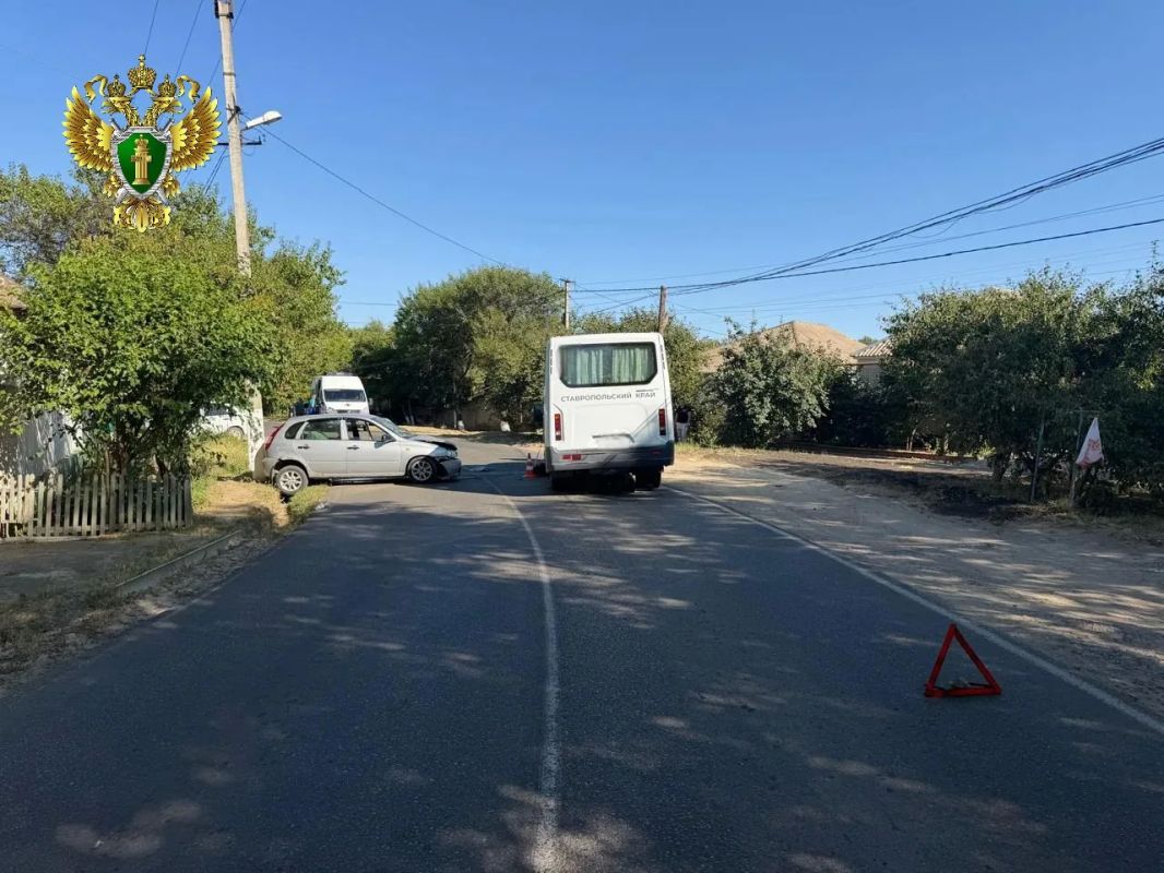 Прокуратурой края организована проверка по факту ДТП с маршруткой в городе Светлограде Прокуратурой края организована проверка по факту ДТП с маршруткой в городе Светлограде