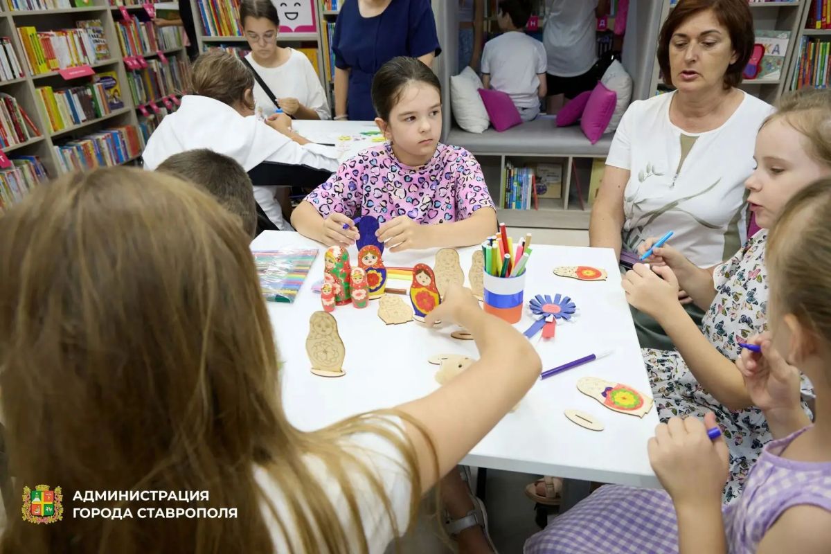 Библиотека №1 в Ставрополе приняла первых посетителей после обновления Библиотека №1 в Ставрополе приняла первых посетителей после обновления