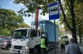 Начался монтаж остановки у санатория «Исток»!