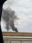 На выезде из Ставрополя горит мусорный полигон