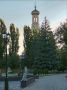 Крепостная гора в Ставрополе на закате