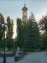 Крепостная гора в Ставрополе на закате
