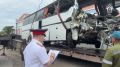 Видео из разбившегося на трассе «Кавказ» автобуса