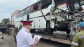 Кадры с места аварии с шестью погибшими в Ставропольском крае публикует СК