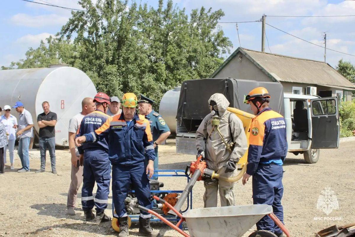 На Ставрополье создали и оперативно ликвидировали чрезвычайную ситуацию На Ставрополье создали и оперативно ликвидировали чрезвычайную ситуацию