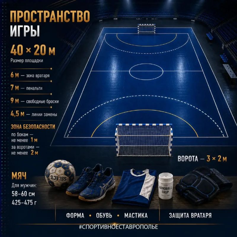 ОСНОВЫ ГАНДБОЛА. Каждый матч по гандболу начинается с чётких правил: размер площадки, состав команды, инвентарь и система замен напрямую влияют на динамику игры ОСНОВЫ ГАНДБОЛА. Каждый матч по гандболу начинается с чётких правил: размер площадки, состав команды, инвентарь и система замен напрямую влияют на динамику игры