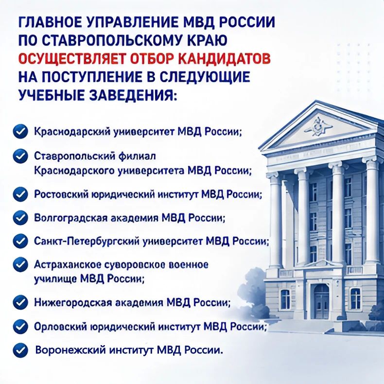 Как поступить в учебные заведения системы МВД России? Как поступить в учебные заведения системы МВД России?