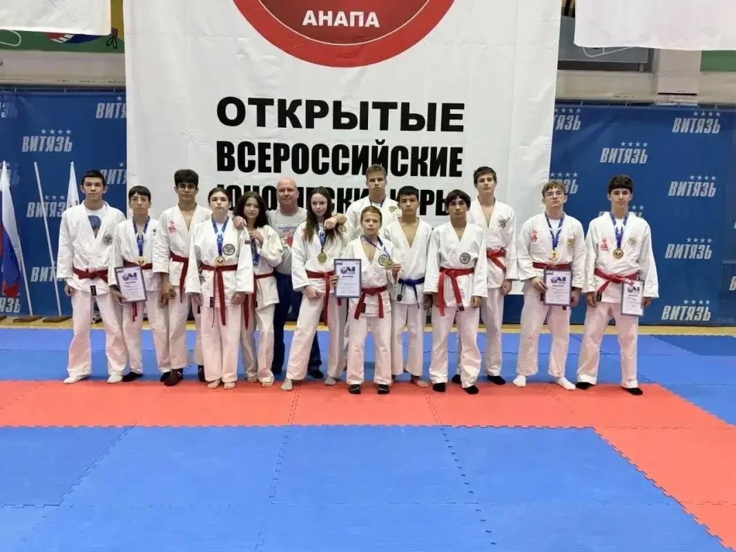 Урожай наград в Анапе. В Анапе завершились соревнования по рукопашному бою в рамках XVIII Всероссийских юношеских игр боевых искусств
