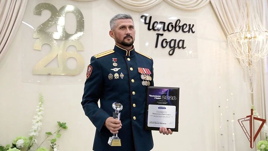 Росгвардеец стал «Человеком года» за спасение жителя при взрыве АЗС в Пятигорске