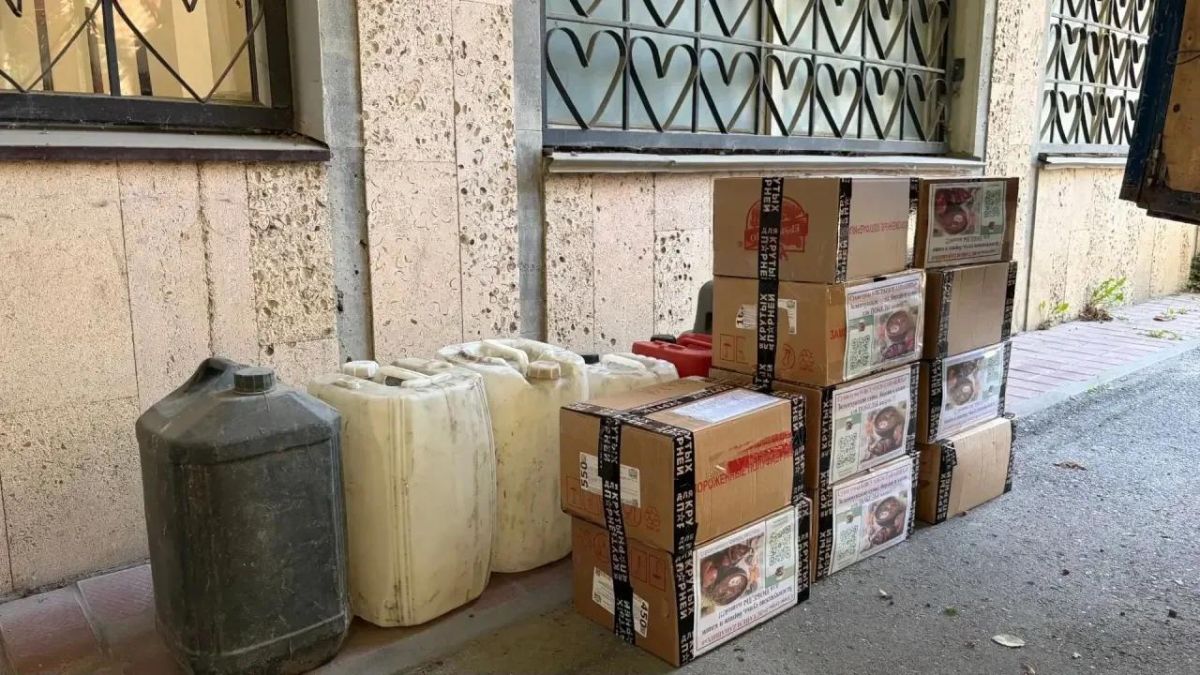 Очередной груз отправили в зону СВО из Ессентуков Очередной груз отправили в зону СВО из Ессентуков