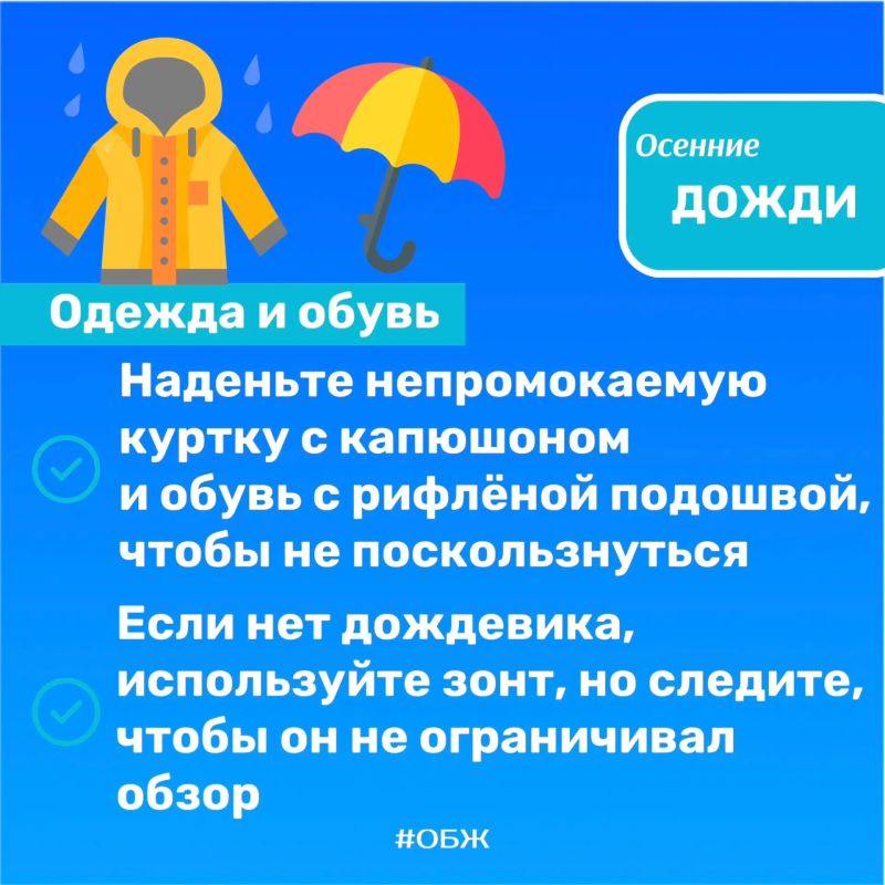 Осенний дождь, встречаем непогоду во всеоружии Осенний дождь, встречаем непогоду во всеоружии