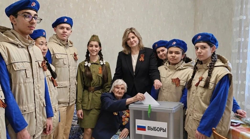 На выборах в Предгорье проголосовала 103-летняя ветеран войны