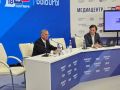 Председатель крайизбиркома Сергей Тарасов провел брифинг в первый день голосования