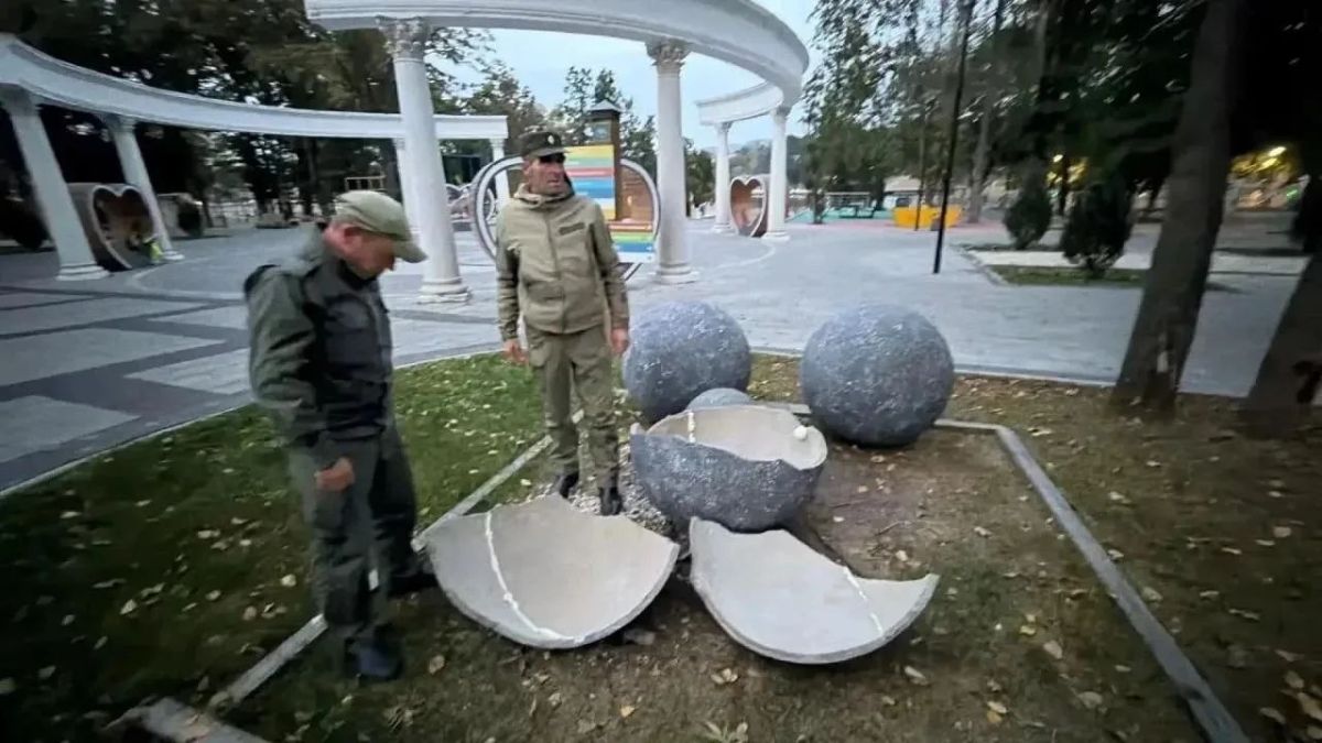 Вандалы устроили погром в Кисловодске