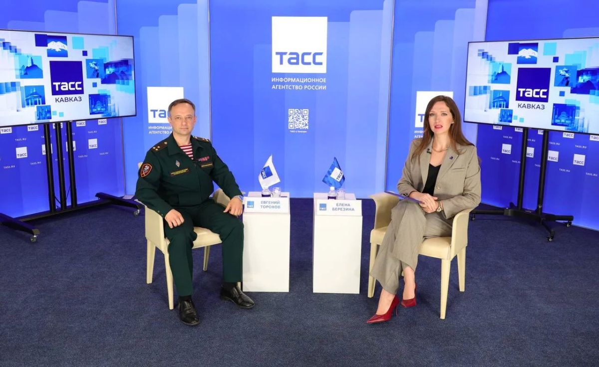 #Прямосейчас Региональный информационный центр "ТАСС Кавказ" в Пятигорске проводит пресс-конференцию, посвященную поступлению в ведомственные вузы Росгвардии и приему на службу в войска национальной гвардии РФ в...