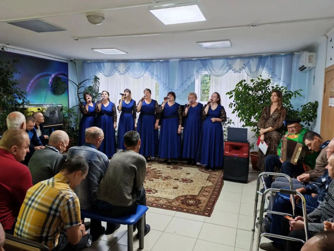 Благотворительный концерт в Новоселицком ПНИ Благотворительный концерт в Новоселицком ПНИ