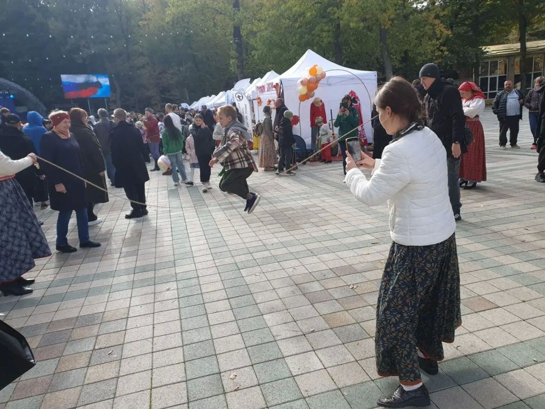 В парке Победы Ставрополя состоялся Международный фестиваль Русского географического общества