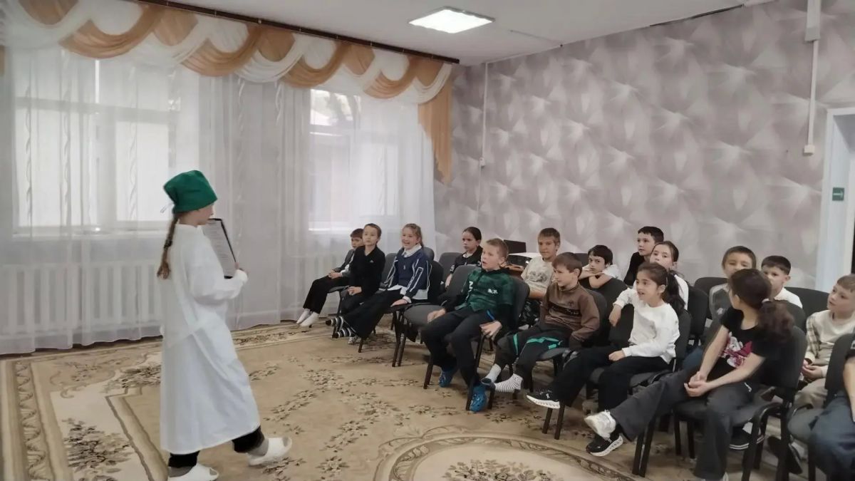 «В тренде — ЗОЖ»: игровое занятие в Новом Янкуле