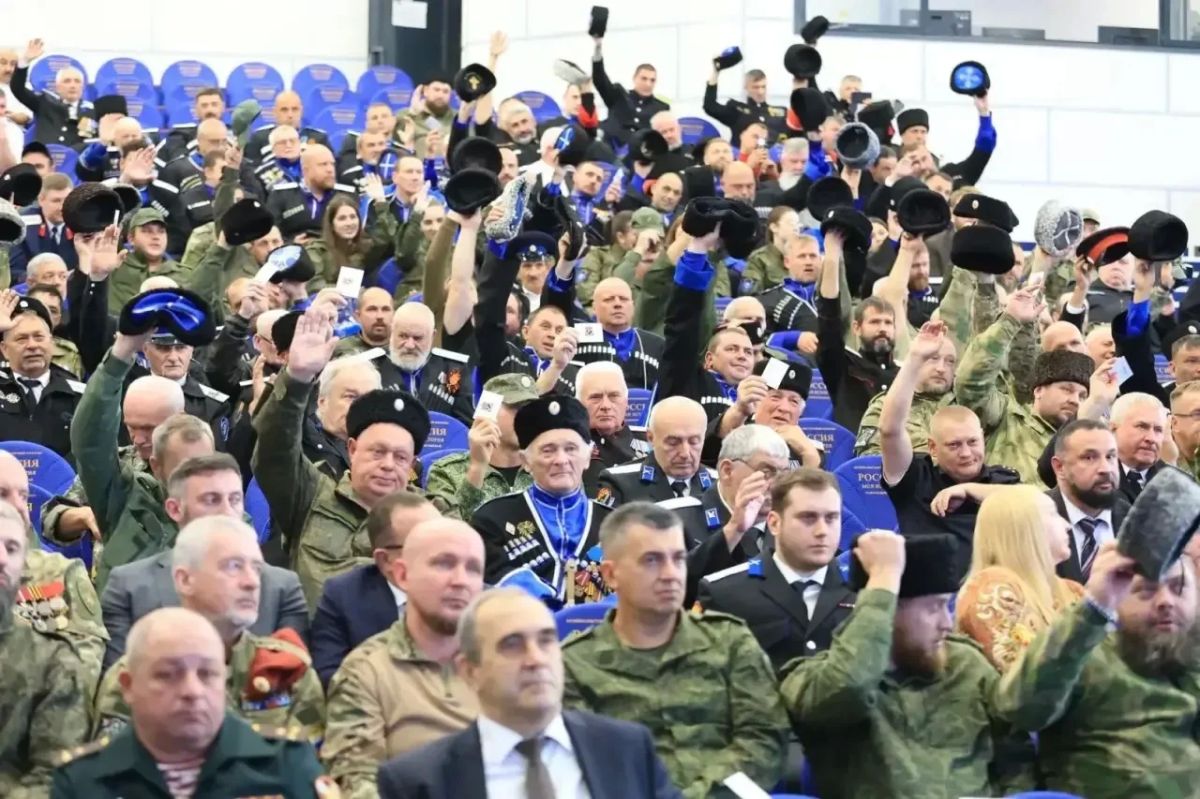 Владимир Владимиров: Отчетно-выборный круг Терского войскового казачьего общества избрал атамана Терского войска Владимир Владимиров: Отчетно-выборный круг Терского войскового казачьего общества избрал атамана Терского войска