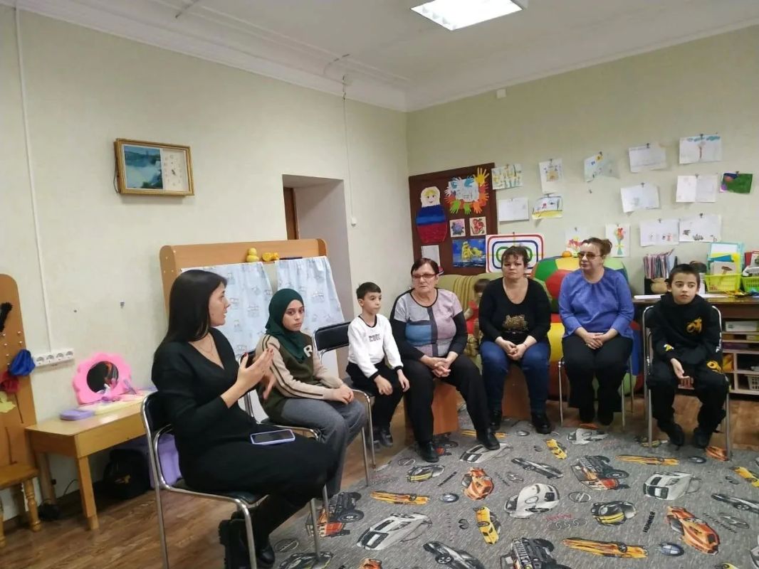 В Андроповском центре соцобслуживания работает группа «Малыш»
