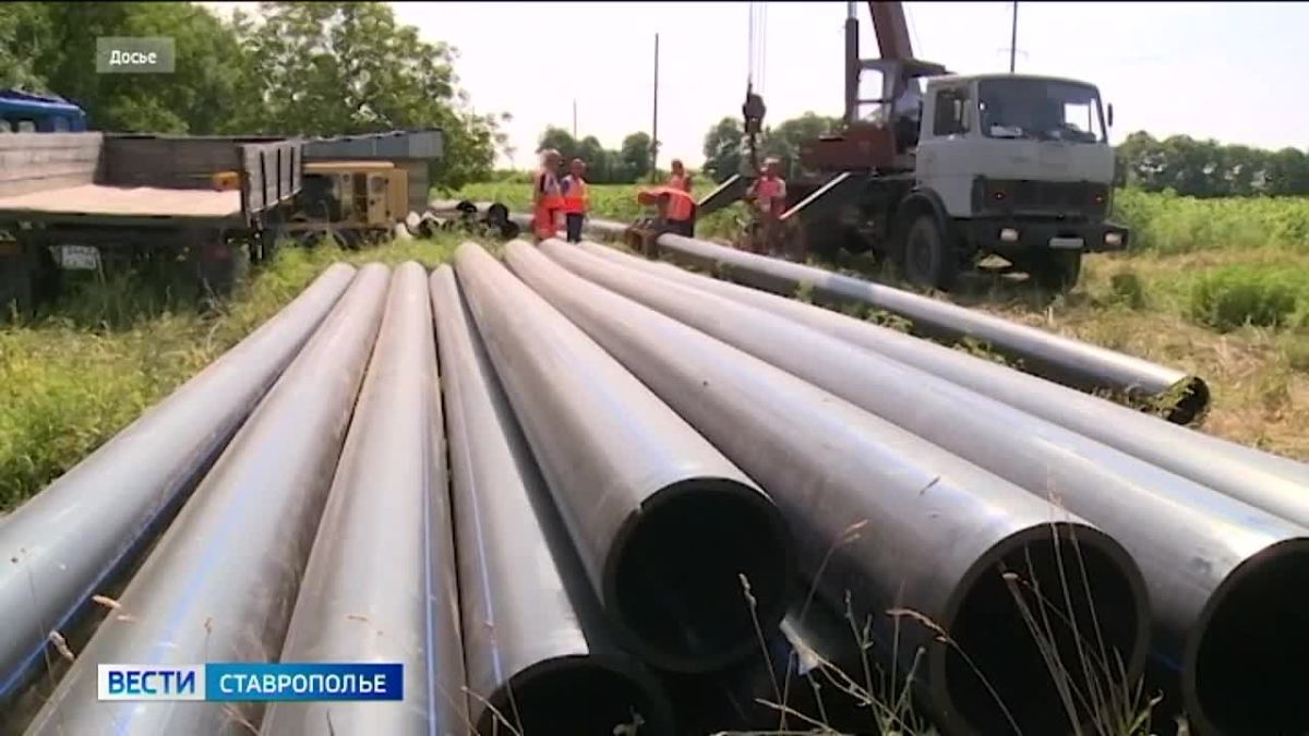 Новый водопровод появится в селе Винсады до конца года