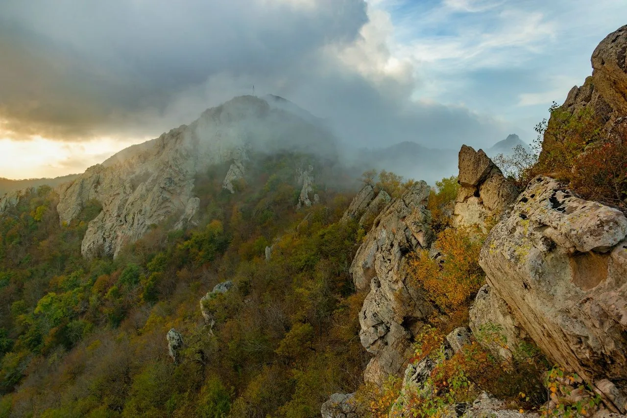 Козьи скалы Бештау. Аэль Брежицкая