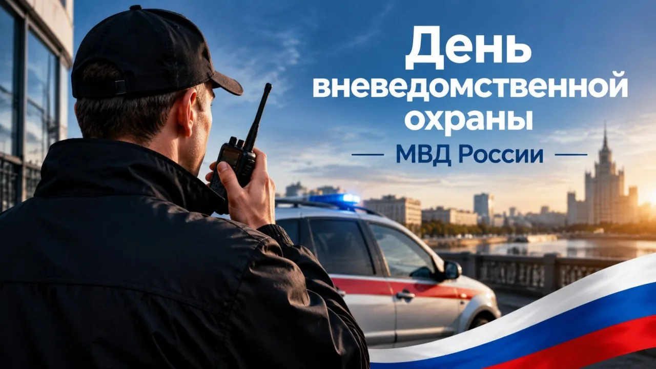 Поздравляем с Днём вневедомственной охраны МВД России!